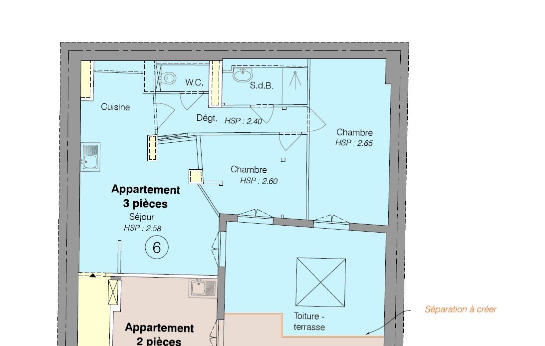 apartment 3 rooms for sale on PARIS (75009)